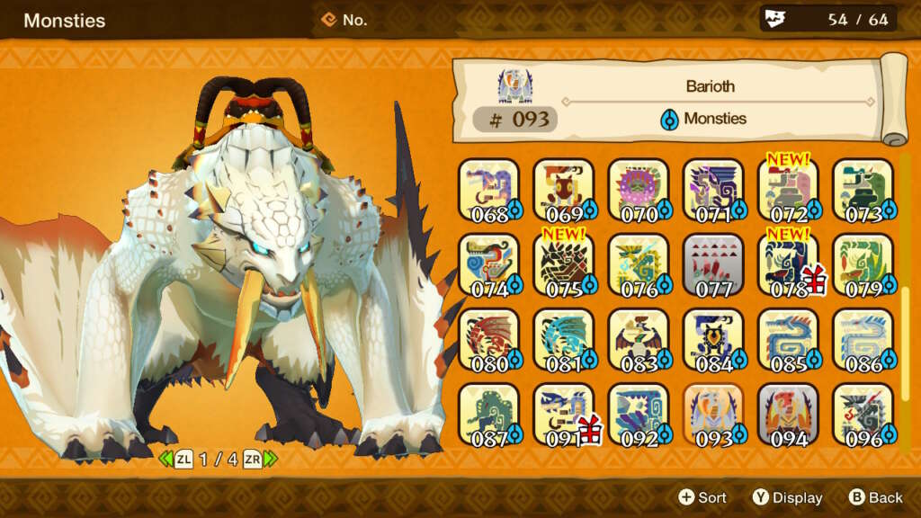 Monster Hunter Stores Post Game